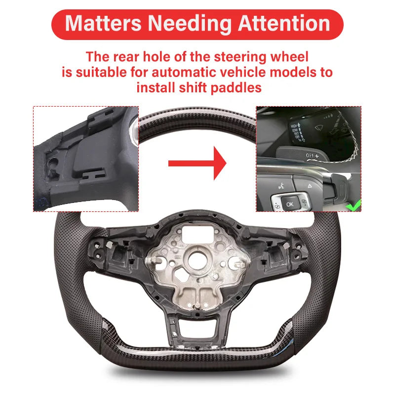 TCC VW Carbon steering wheel