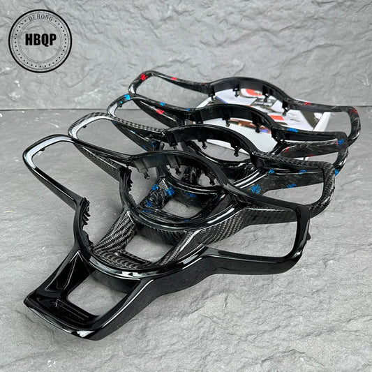 VW Steering wheel Trim Gloss / Carbon / Forged Carbon