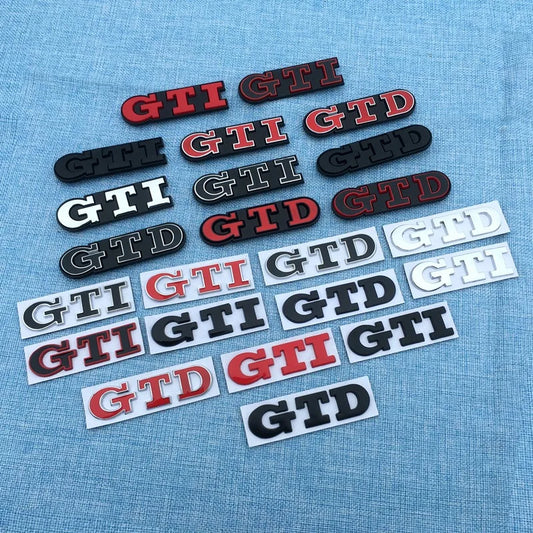 Coloured GTI / GTD Badges